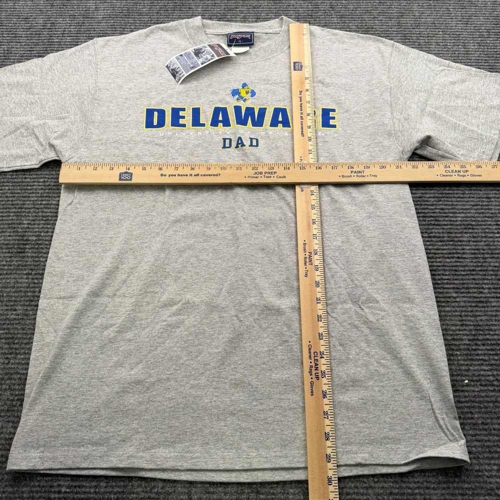 University Of Delaware Dad Jansport Dead Stock Y2K Men's Size Large Gray NWT - Picture 4 of 4